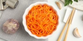 How to cook juicy and fragrant carrots in Korean