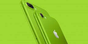 Apple анонсировала зелёный iPhone (шутка)
