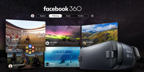 Facebook* выпустила своё первое VR-приложение — Facebook* 360