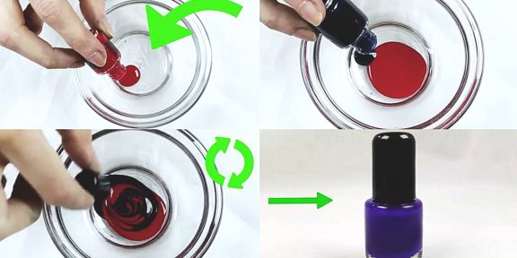 5 способов самостоятельно сделать необычный лак для ногтей
