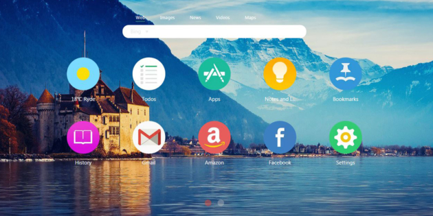 Infinity New Tab ��� Chrome ���������� ����� ������� � ������� ����
