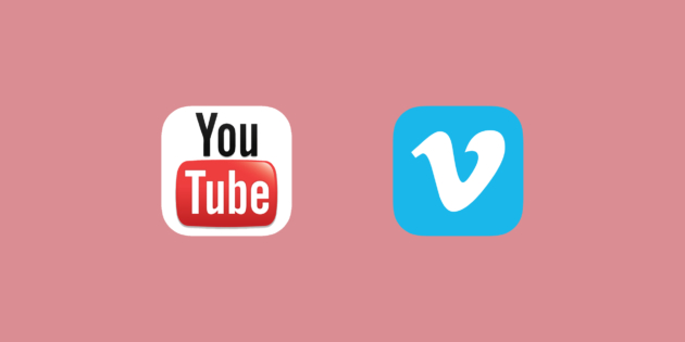 ��� �������� ����� � YouTube � Vimeo � ���������� ��� ����������� ������