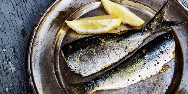 продукты для здоровья суставов: жирная рыба