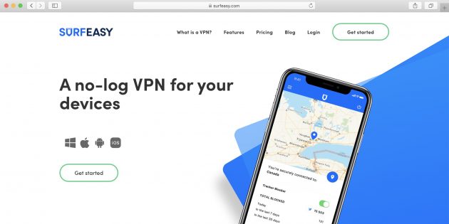Лучший бесплатный VPN для ПК, Android, iPhone — SurfEasy