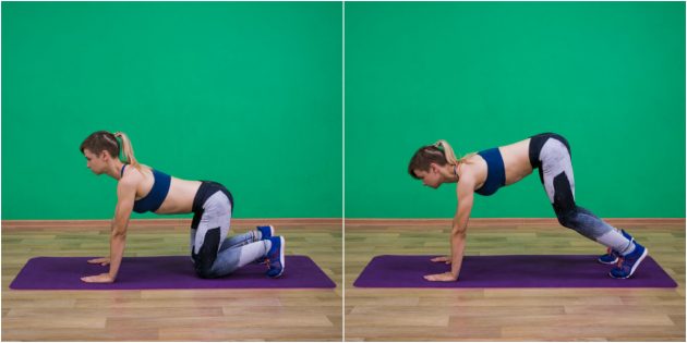 Упражнения для сгибания спины