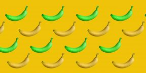 Какие бананы полезнее: зелёные или жёлтые