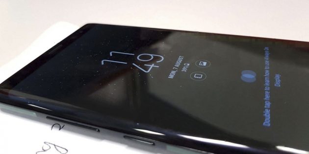 ��������� ������ ���������� Samsung Galaxy Note 8