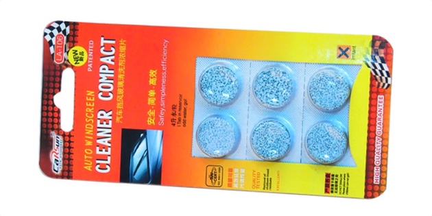 Таблетки для омывателя