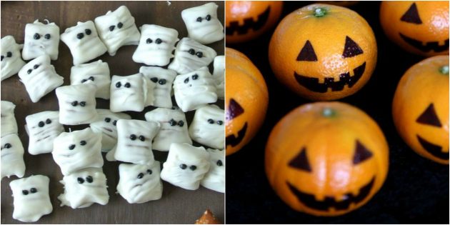 Здоровые угощения на Хэллоуин | Закуски и сладости на Хэллоуин — theskinnyfoodco