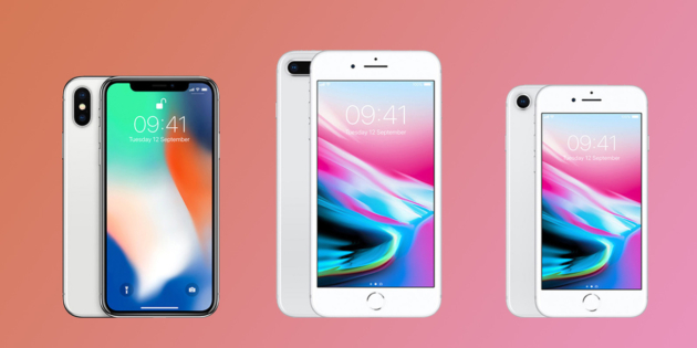 ����� �������� Apple ����� � 2017 ����: ��������� iPhone 8, iPhone 8 Plus � iPhone X