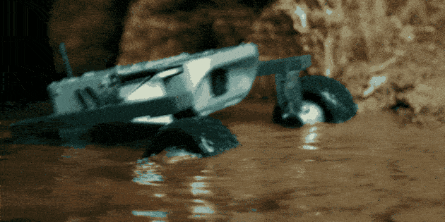 Штука дня: Turtle Rover — робот-вездеход с дистанционным управлением
