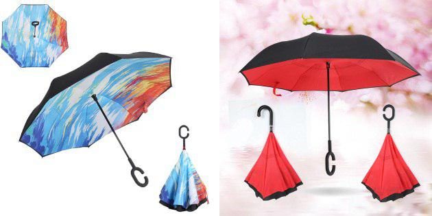 Необычный зонт