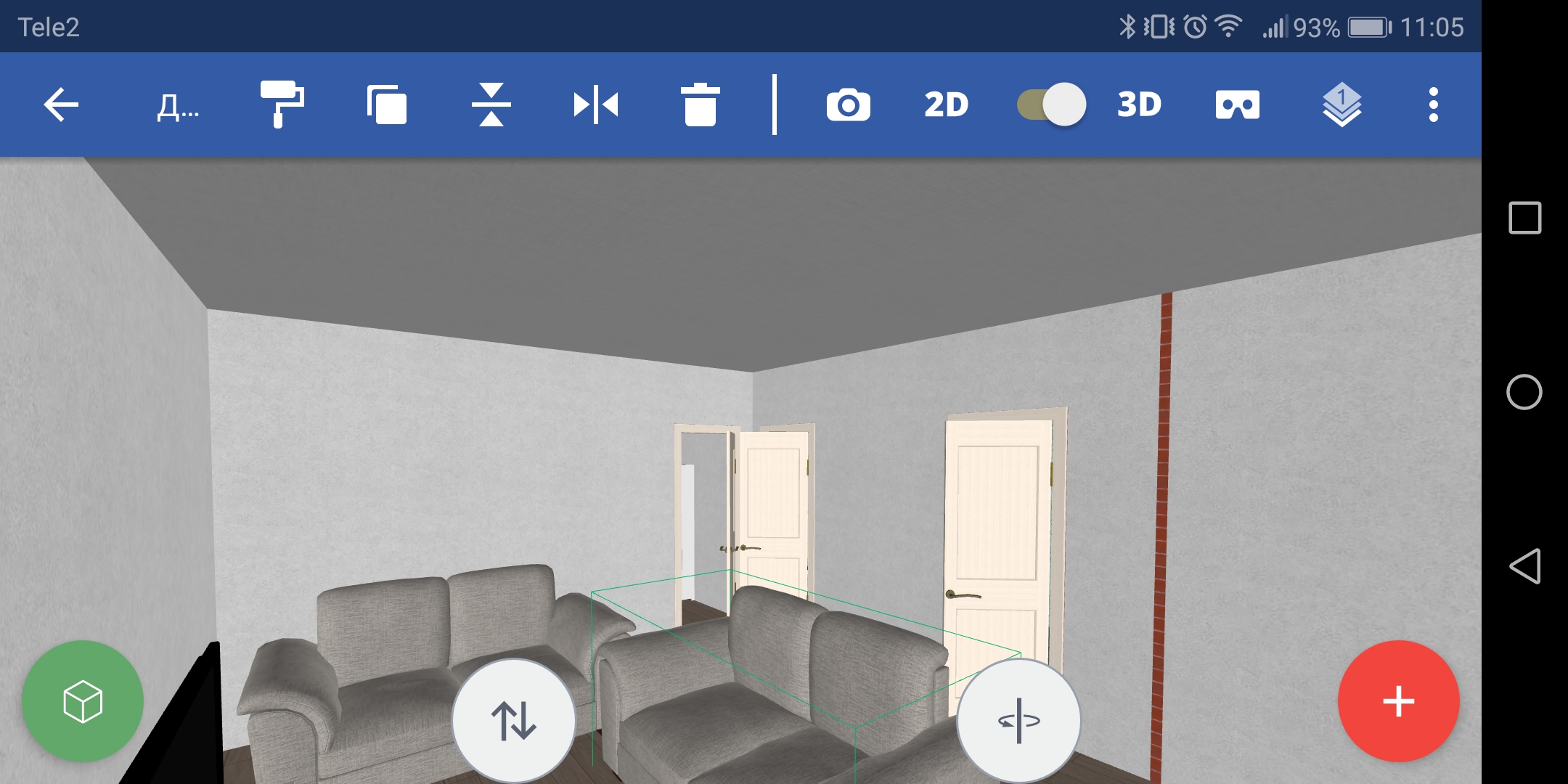 Приложение для андроид для дизайна интерьера квартиры
