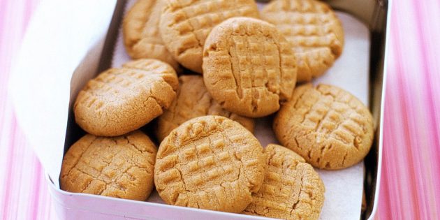 Рецепт печенья с арахисовой пастой