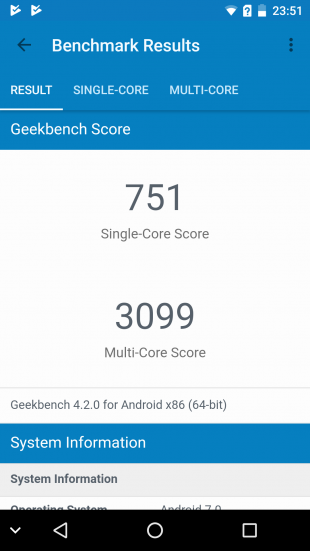 Leagoo T5c: Geekbench