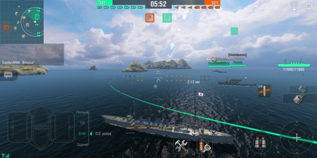 World of Warships Blitz: графика