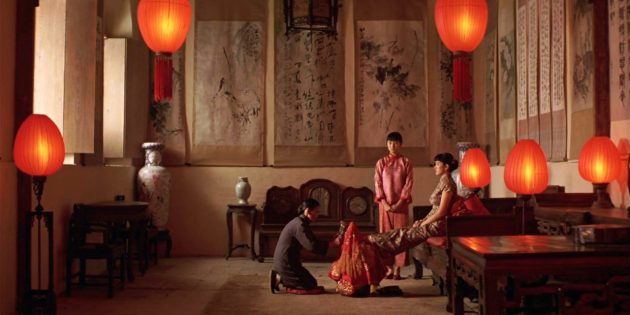 Лучшие китайские фильмы: «Подними красный фонарь»