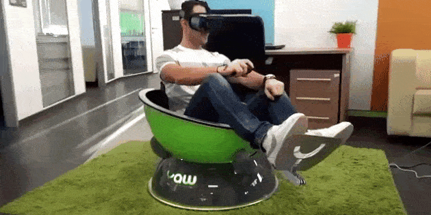 Штука дня: Yaw VR — симулятор перемещений в виртуальной реальности