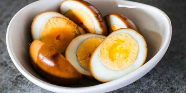 Рецепты из яиц: Маринованные яйца