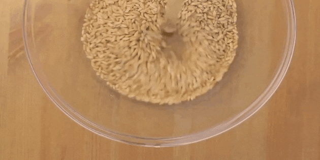 Как сделать рисовое молоко: Для начала хорошо промойте рис