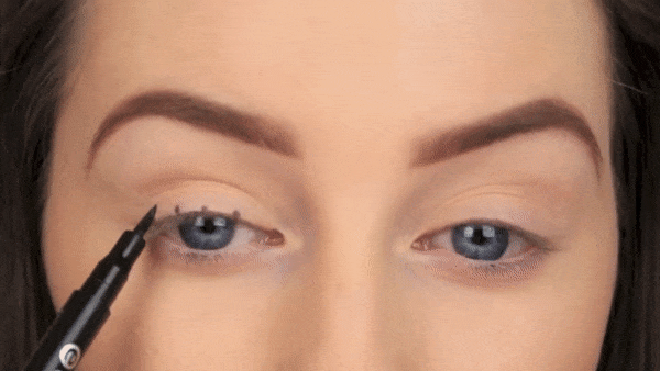 Как рисовать стрелки на глазах: пошаговый туториал