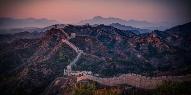 Великая Китайская стена, Китай