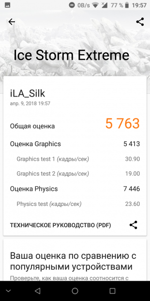 iLA Silk: 3DMark