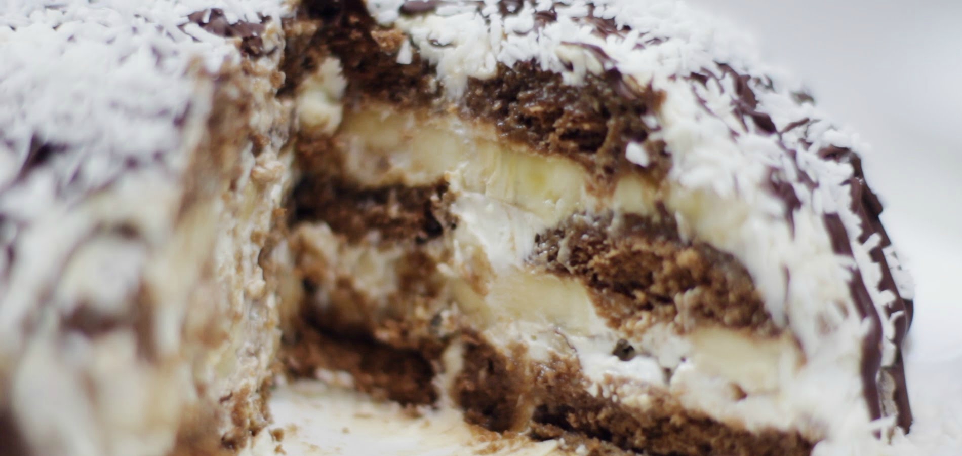 Рецепт без выпечки: потрясающий пряничный торт с нутеллой 😋