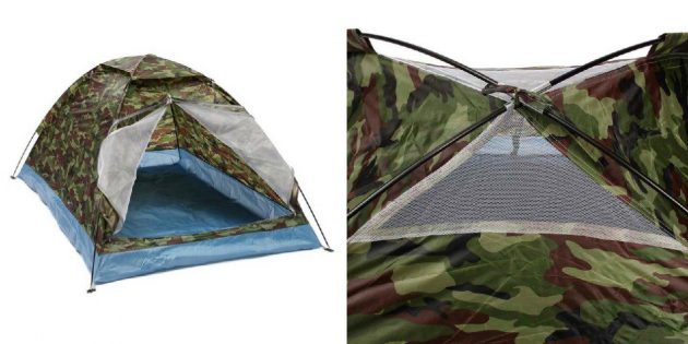 Лёгкая одноместная палатка