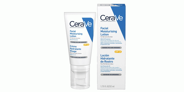 Лучшие солнцезащитные средства: лосьон для лица CeraVe Facial Moisturizing Lotion