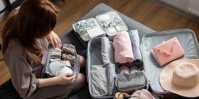 How to put things in a suitcase so that everything fits and nothing is wrinkled
