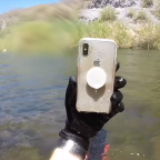 Видео дня: iPhone X остался рабочим после двух недель на дне реки