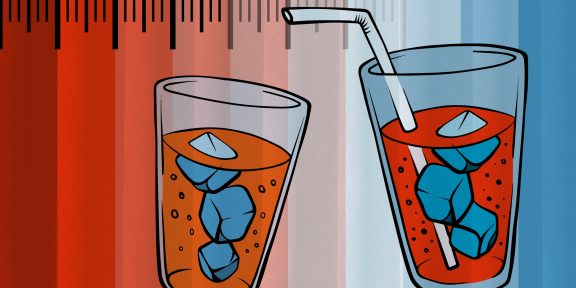 4 причины пить холодные напитки в жару
