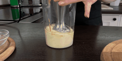 How to make homemade mayonnaise with a blender