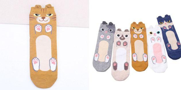 Носки с котами