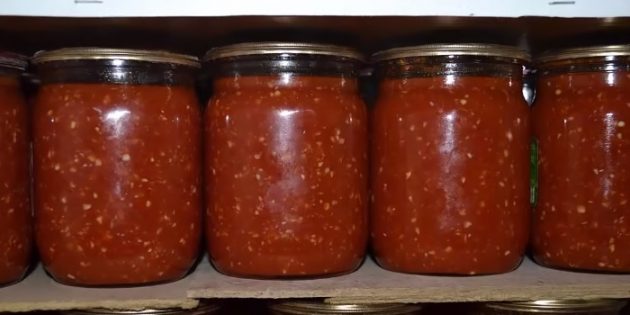 ТОП-21 рецепт аджики из помидор на зиму
