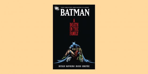 Обложка комикса про Бэтмена «Смерть в семье» / DC Comics