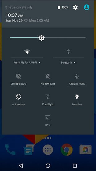 Android 6.0 Marshmallow: интерфейс