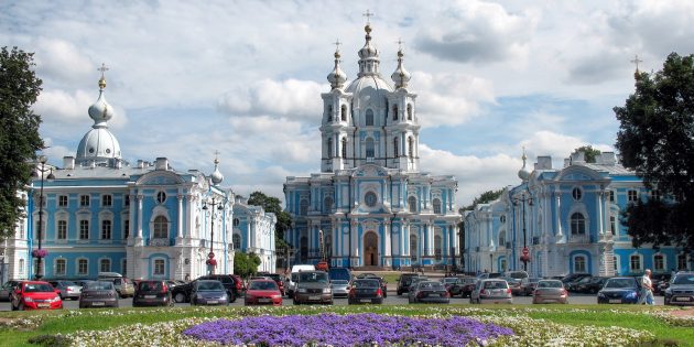 Храмы Санкт-Петербурга: Смольный собор