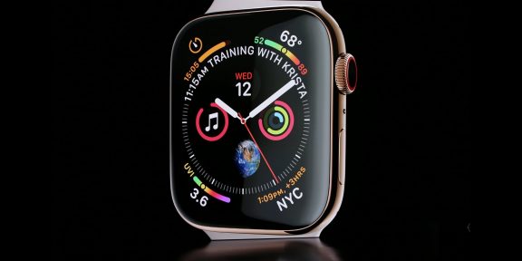 Apple представила новые умные часы Watch Series 4