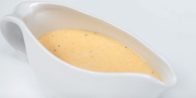 Сливочно-сырный соус