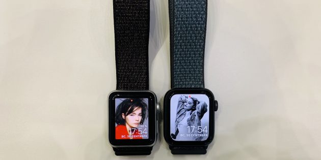 Apple Watch Series 4: Дисплей