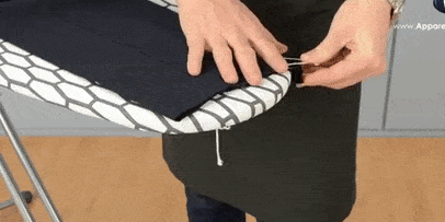 Как гладить брюки со стрелками: закрепите штанину