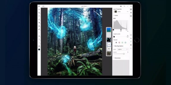 Полнофункциональная версия Photoshop CC для iPad выйдет в 2019 году