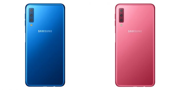 Samsung Galaxy A7: Цвета