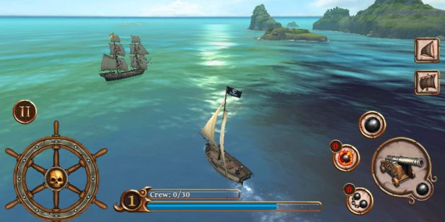 Игры про пиратов: Ships of Battle: Age of Pirates