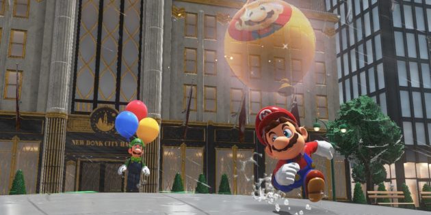 Игры на Nintendo Switch: Super Mario Odyssey