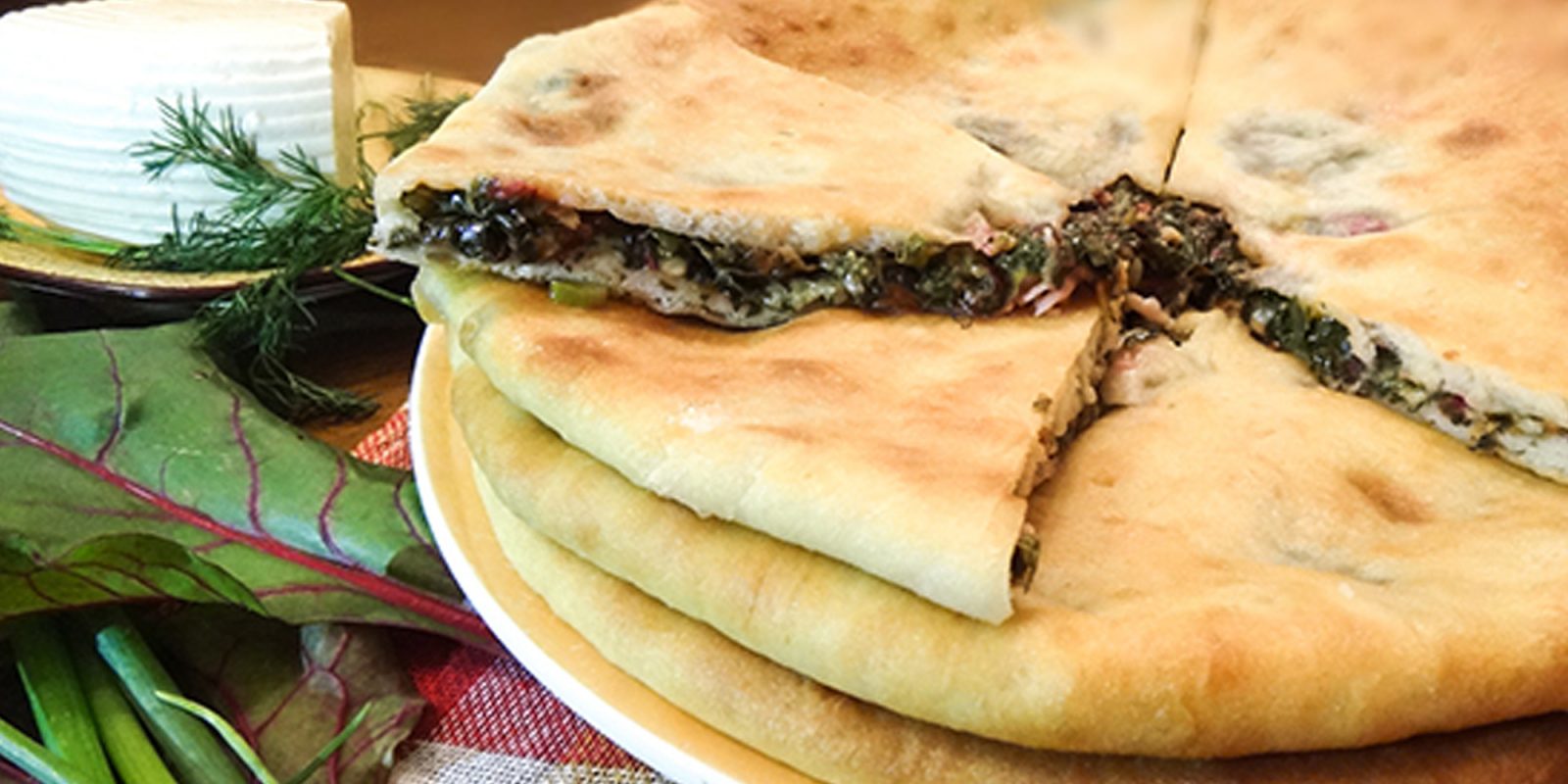 Осетинские пироги с свекольной ботвой и сыром рецепт с фото пошагово