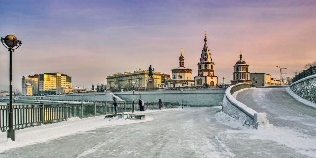 Где встретить Новый Год: Иркутск, Россия
