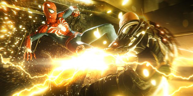 Захватывающие игры для PlayStation 4: Marvel's Spider-Man